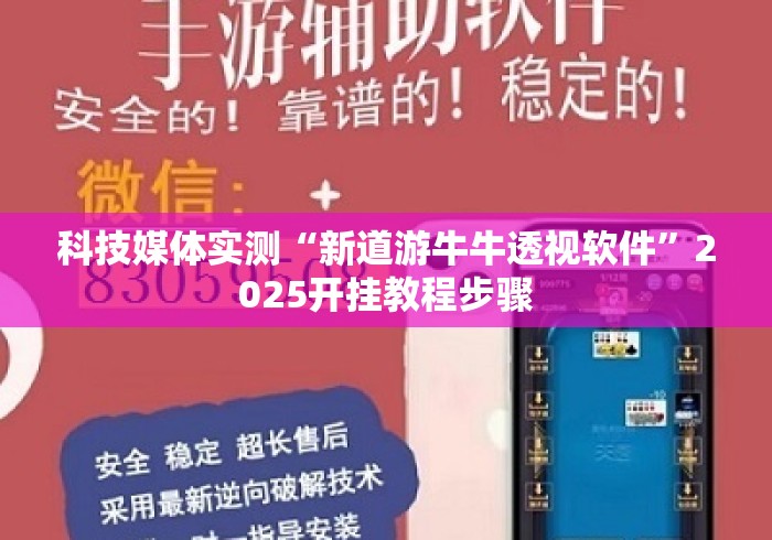 科技媒体实测“新道游牛牛透视软件”2025开挂教程步骤