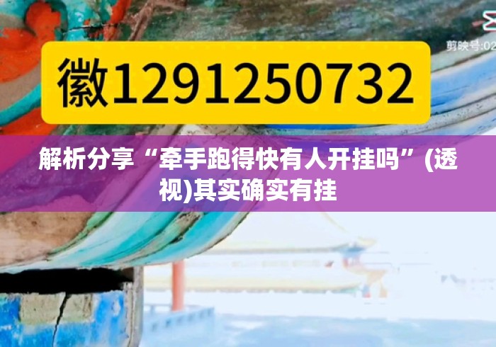 解析分享“牵手跑得快有人开挂吗	”(透视)其实确实有挂