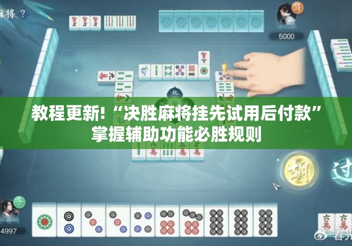 教程更新!“决胜麻将挂先试用后付款	”掌握辅助功能必胜规则