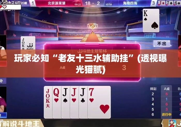 玩家必知“老友十三水辅助挂”(透视曝光猫腻)