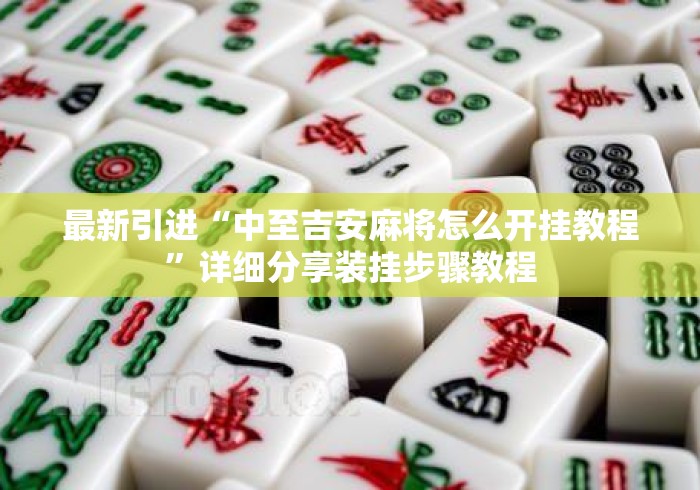 最新引进“中至吉安麻将怎么开挂教程”详细分享装挂步骤教程