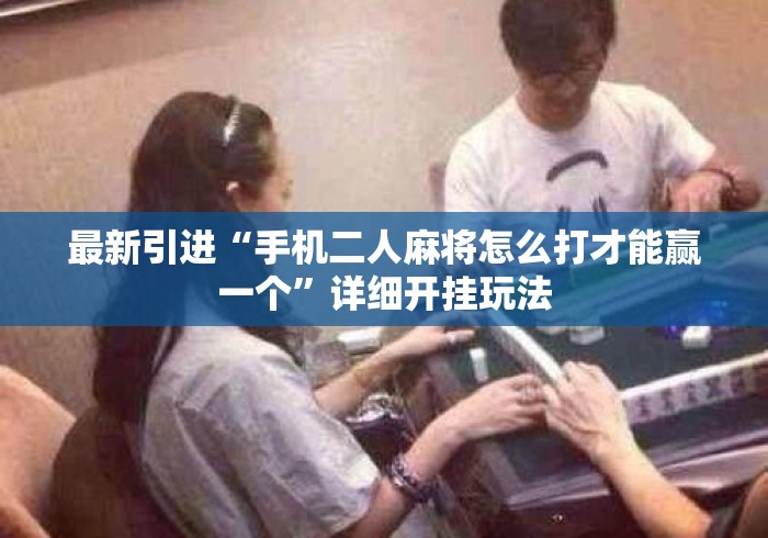 最新引进“手机二人麻将怎么打才能赢一个”详细开挂玩法