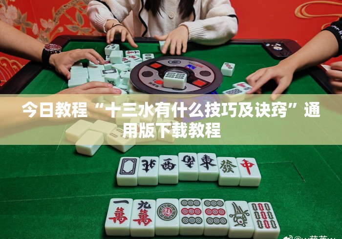 今日教程“十三水有什么技巧及诀窍	”通用版下载教程