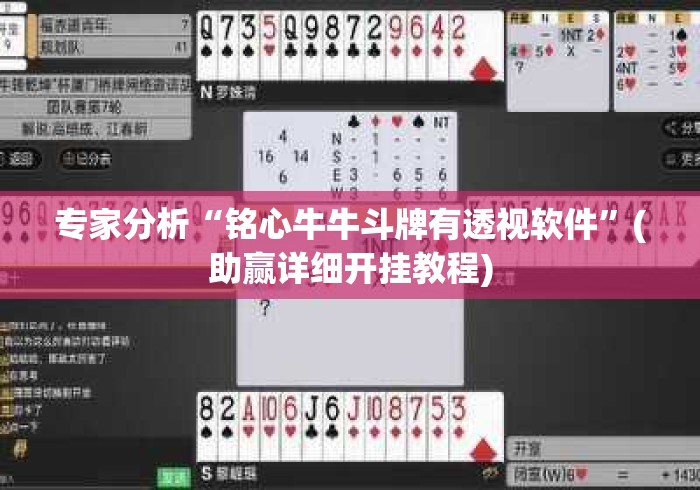 专家分析“铭心牛牛斗牌有透视软件”(助赢详细开挂教程)