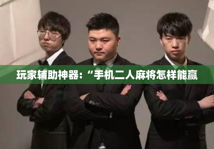 玩家辅助神器:“手机二人麻将怎样能赢