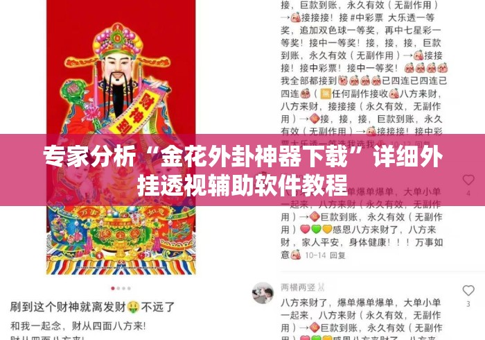 专家分析“金花外卦神器下载”详细外挂透视辅助软件教程