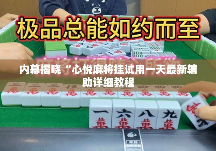 内幕揭晓“心悦麻将挂试用一天最新辅助详细教程 内幕揭晓“心悦麻将挂试用一天最新辅助详细教程