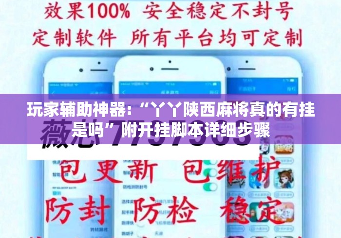 玩家辅助神器:“丫丫陕西麻将真的有挂是吗”附开挂脚本详细步骤