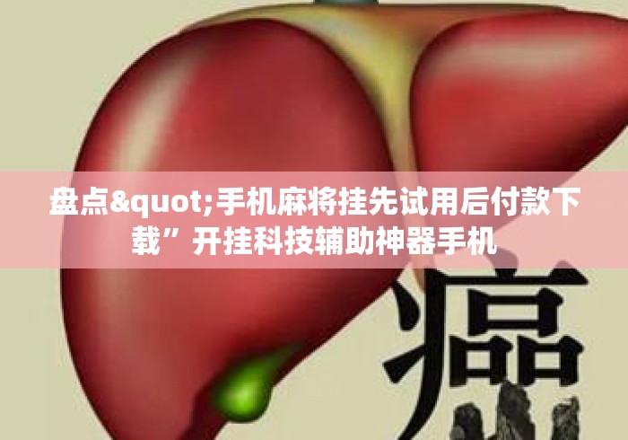 盘点"手机麻将挂先试用后付款下载”开挂科技辅助神器手机