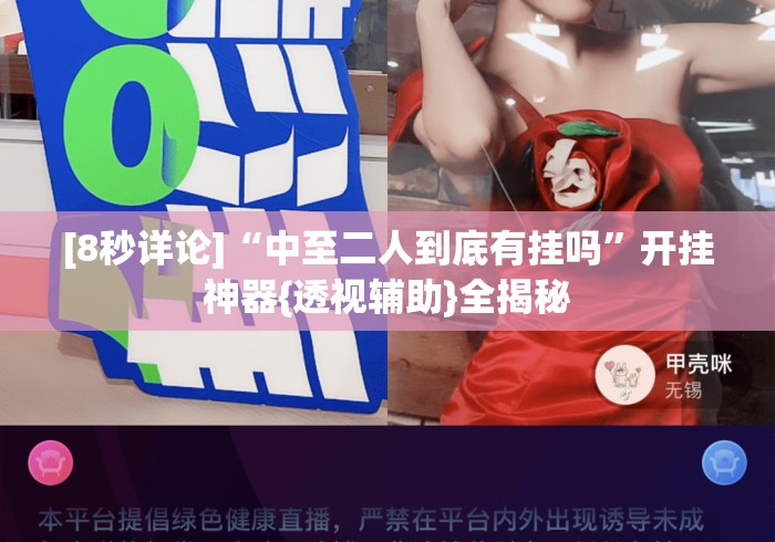 [8秒详论]“中至二人到底有挂吗	”开挂神器{透视辅助}全揭秘