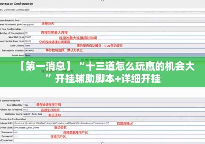 【第一消息】“十三道怎么玩赢的机会大”开挂辅助脚本+详细开挂