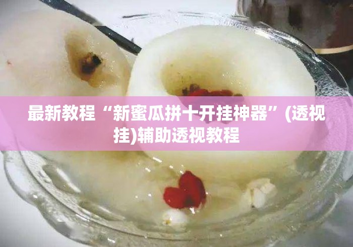 最新教程“新蜜瓜拼十开挂神器”(透视挂)辅助透视教程