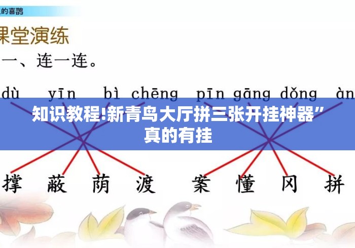 知识教程!新青鸟大厅拼三张开挂神器”真的有挂
