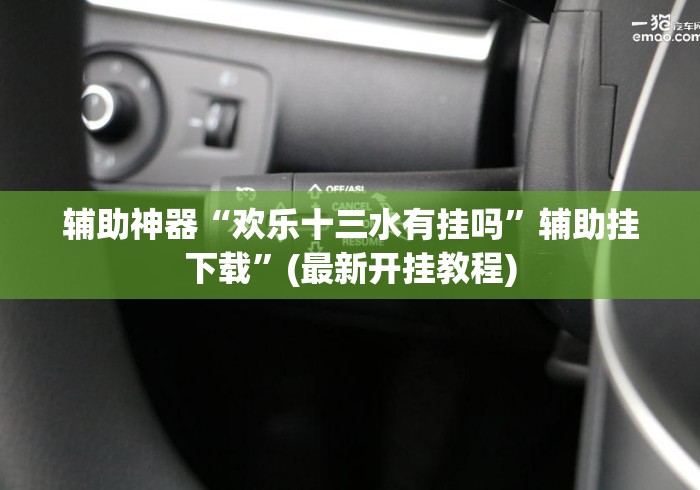 辅助神器“欢乐十三水有挂吗”辅助挂下载”(最新开挂教程)