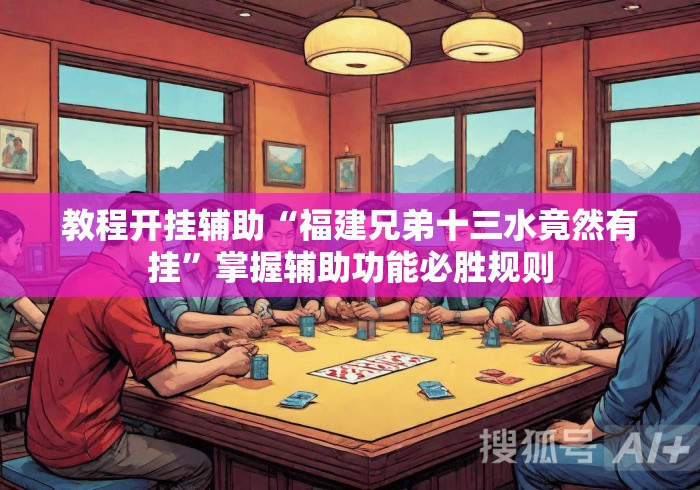 教程开挂辅助“福建兄弟十三水竟然有挂”掌握辅助功能必胜规则