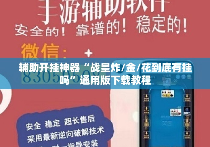 辅助开挂神器“战皇炸/金/花到底有挂吗”通用版下载教程