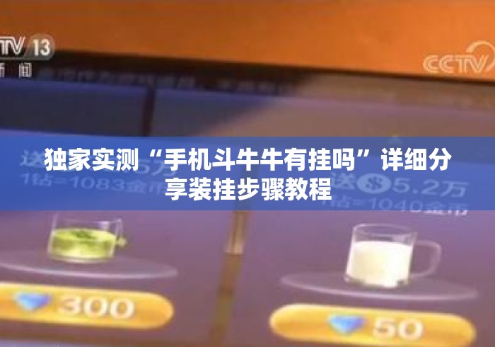 独家实测“手机斗牛牛有挂吗”详细分享装挂步骤教程