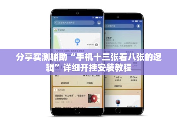 分享实测辅助“手机十三张看八张的逻辑”详细开挂安装教程