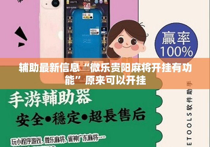 辅助最新信息“微乐贵阳麻将开挂有功能	”原来可以开挂