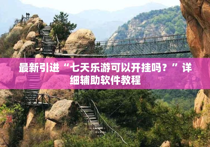 最新引进“七天乐游可以开挂吗？”详细辅助软件教程