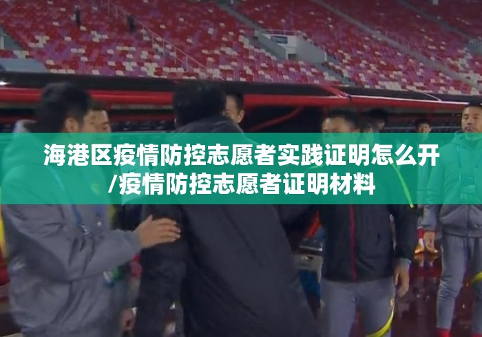 海港区疫情防控志愿者实践证明怎么开/疫情防控志愿者证明材料