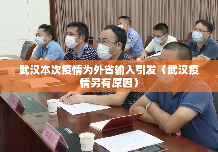 武汉本次疫情为外省输入引发（武汉疫情另有原因）