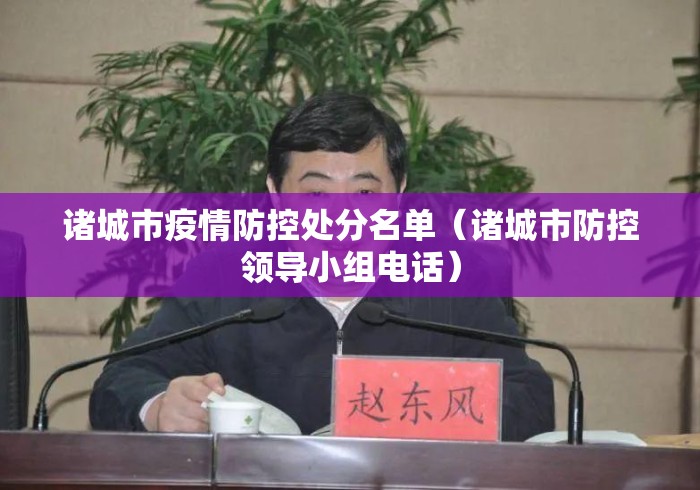 诸城市疫情防控处分名单（诸城市防控领导小组电话）