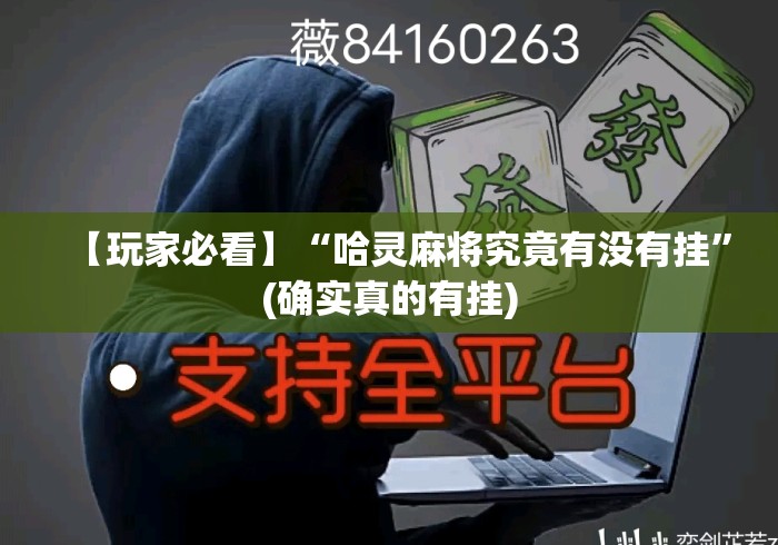 【玩家必看】“哈灵麻将究竟有没有挂”(确实真的有挂)