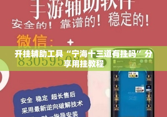 开挂辅助工具“宁海十三道有挂吗”分享用挂教程