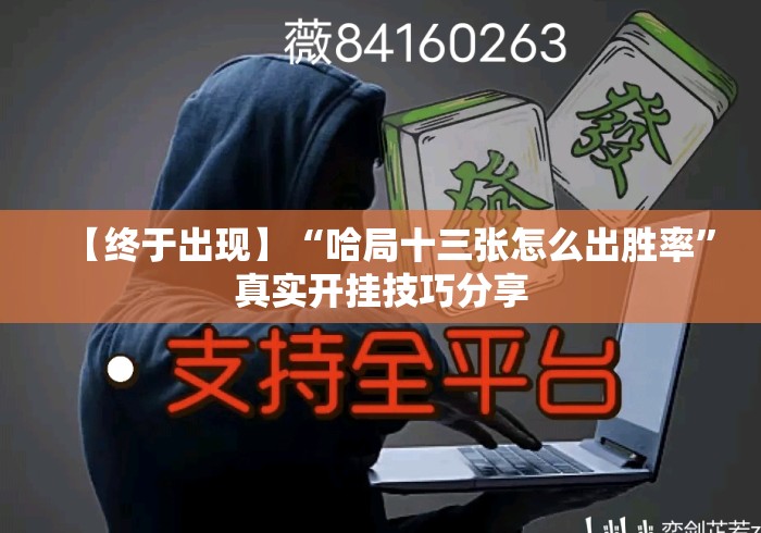 【终于出现】“哈局十三张怎么出胜率”真实开挂技巧分享