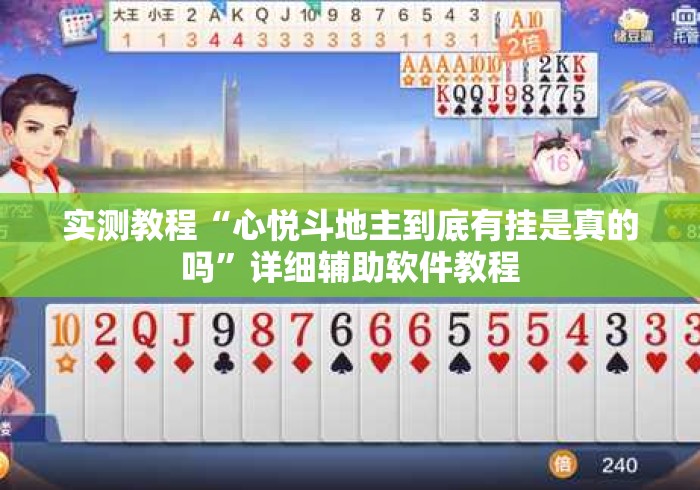 实测教程“心悦斗地主到底有挂是真的吗	”详细辅助软件教程