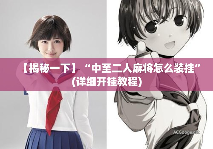 【揭秘一下】“中至二人麻将怎么装挂”(详细开挂教程)