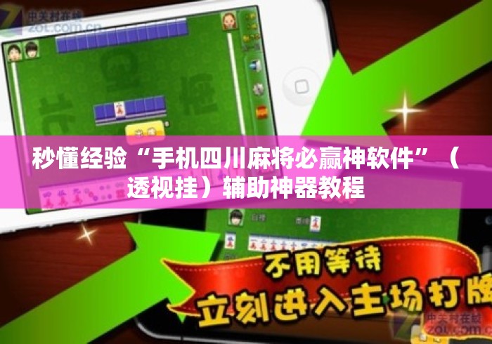 秒懂经验“手机四川麻将必赢神软件”（透视挂）辅助神器教程