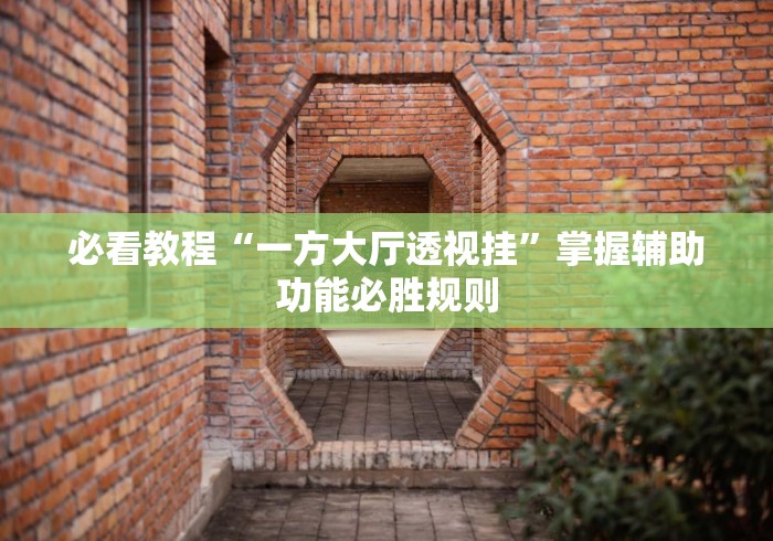 必看教程“一方大厅透视挂	”掌握辅助功能必胜规则