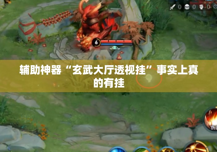 辅助神器“玄武大厅透视挂”事实上真的有挂