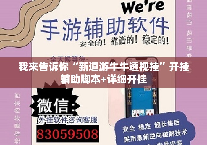 我来告诉你“新道游牛牛透视挂”开挂辅助脚本+详细开挂