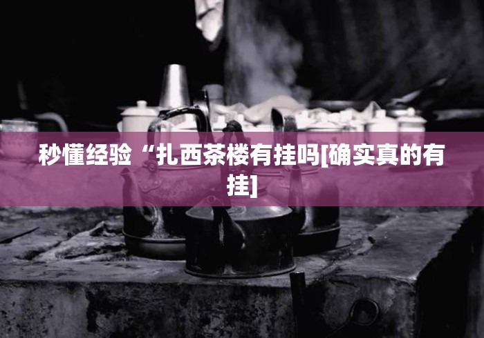 秒懂经验“扎西茶楼有挂吗[确实真的有挂]