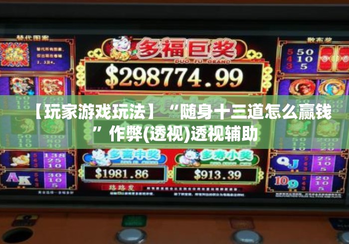 【玩家游戏玩法】“随身十三道怎么赢钱”作弊(透视)透视辅助