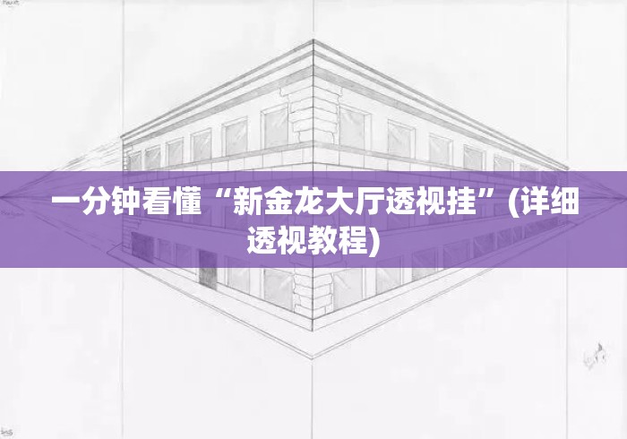一分钟看懂“新金龙大厅透视挂	”(详细透视教程)