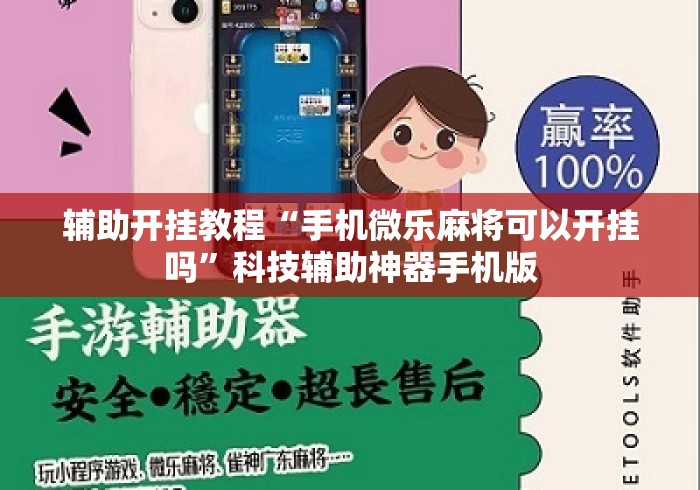 辅助开挂教程“手机微乐麻将可以开挂吗”科技辅助神器手机版