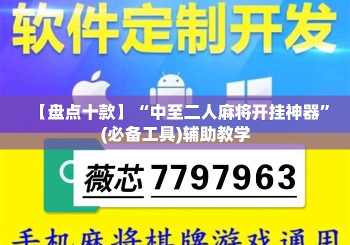【盘点十款】“中至二人麻将开挂神器”(必备工具)辅助教学
