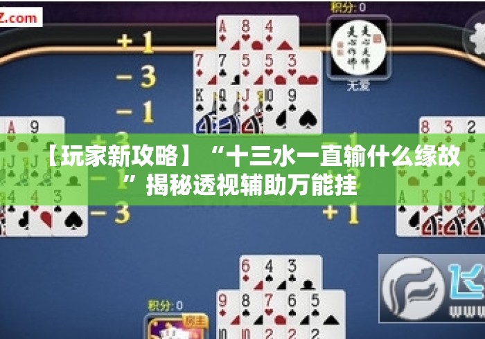 【玩家新攻略】“十三水一直输什么缘故	”揭秘透视辅助万能挂 