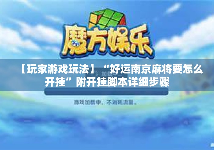 【玩家游戏玩法】“好运南京麻将要怎么开挂”附开挂脚本详细步骤