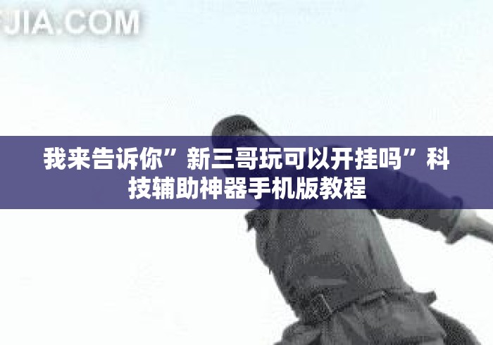 我来告诉你”新三哥玩可以开挂吗	”科技辅助神器手机版教程