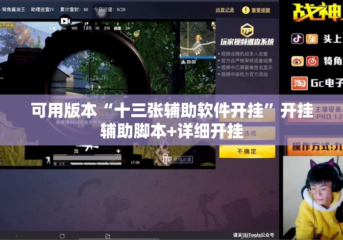 可用版本“十三张辅助软件开挂”开挂辅助脚本+详细开挂