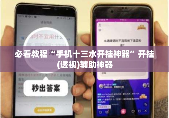 必看教程“手机十三水开挂神器”开挂(透视)辅助神器
