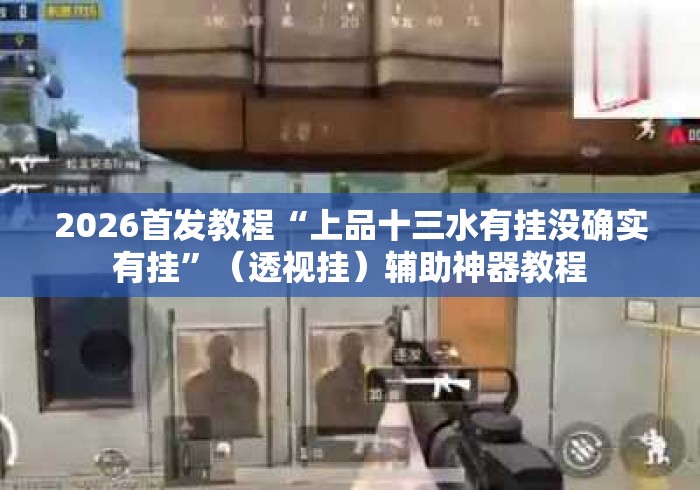 2026首发教程“上品十三水有挂没确实有挂”（透视挂）辅助神器教程