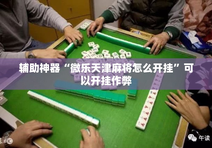 辅助神器“微乐天津麻将怎么开挂”可以开挂作弊