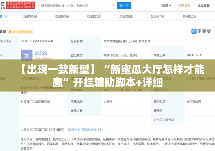 【出现一款新型】“新蜜瓜大厅怎样才能赢”开挂辅助脚本+详细