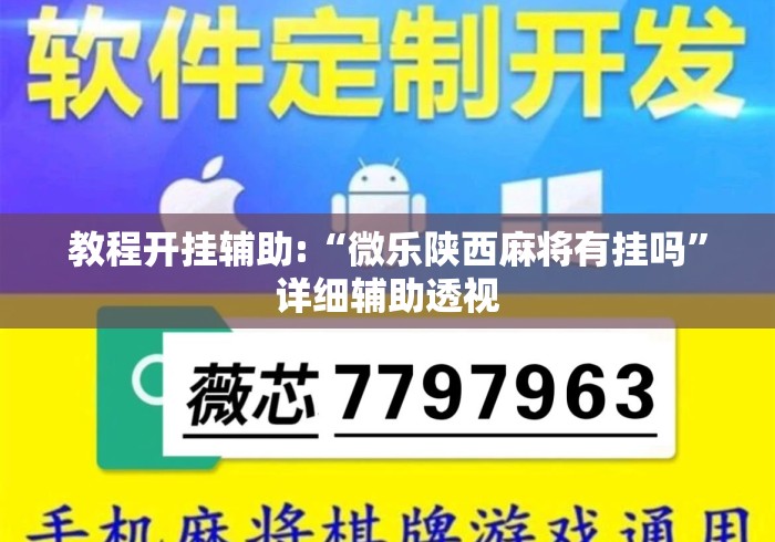 教程开挂辅助:“微乐陕西麻将有挂吗”详细辅助透视